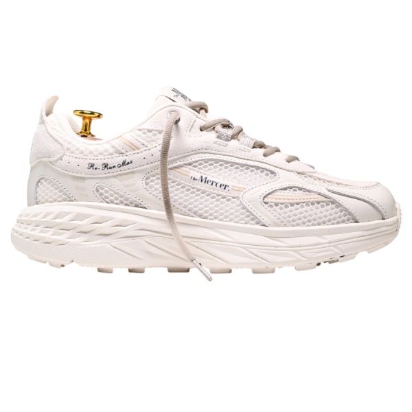 Mercer Amsterdam The Re-Run MAX Suede Sneaker Wit