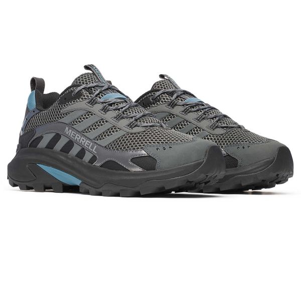 Merrell Moab Speed 2 Vent 2K Sneaker Grijs/Zwart