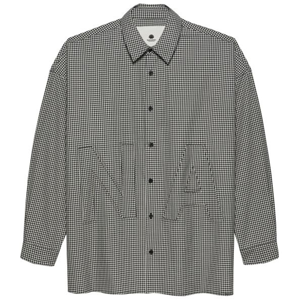 New Amsterdam Surf Association Fluid Check Overhemd Zwart