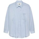 New Amsterdam Surf Association Fluid Logo Overhemd Blauw