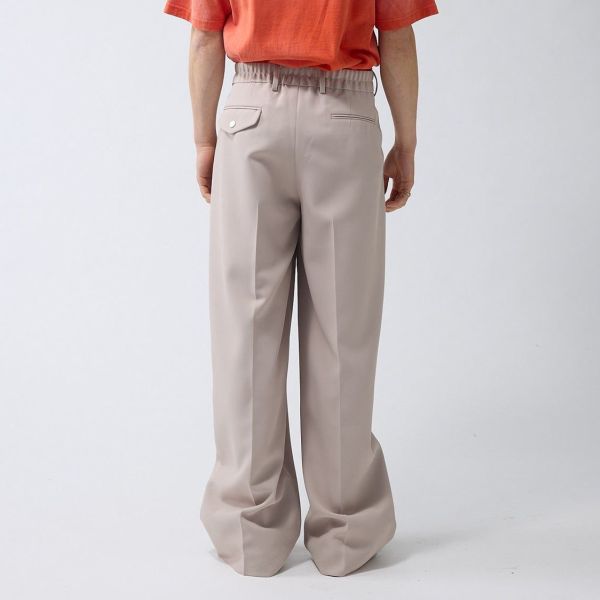 New Amsterdam Surf Association Wide Leg Pantalon Beige