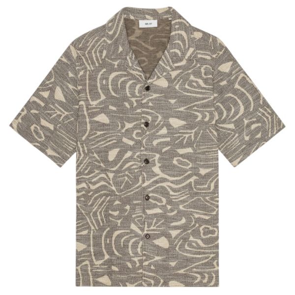 NN.07 Julio Overhemd Bruin