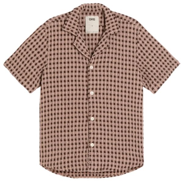 OAS Ferratelle Cuba Waffle Overhemd Roze