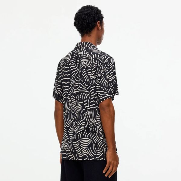 OAS Tar Lorenzo Overhemd Zwart