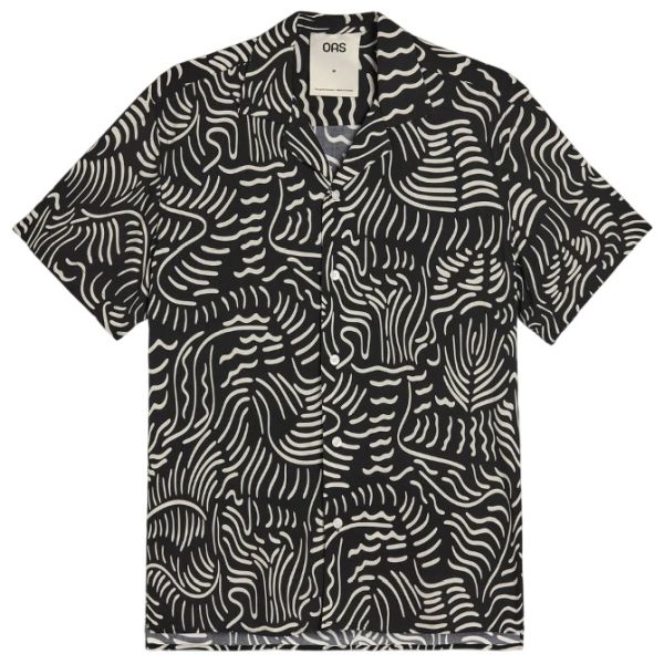 OAS Tar Lorenzo Overhemd Zwart