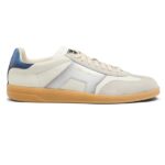 Santoni Double Buckle Signature Olympic Sneaker Wit/Grijs