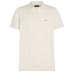 Tommy Hilfiger Essential Cotton Knit Polo Off White