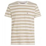 Tommy Hilfiger Essential Solid Pocket T-shirt Off White/Beige