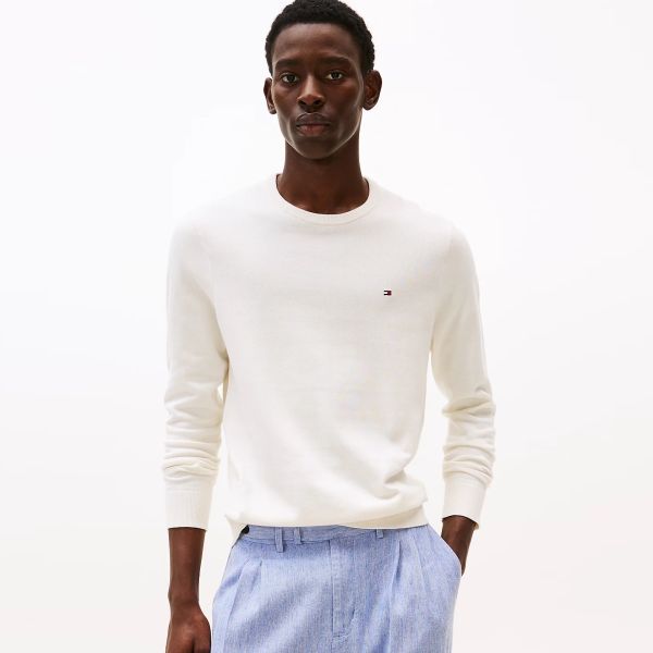 Tommy Hilfiger Essential Sweater Off White