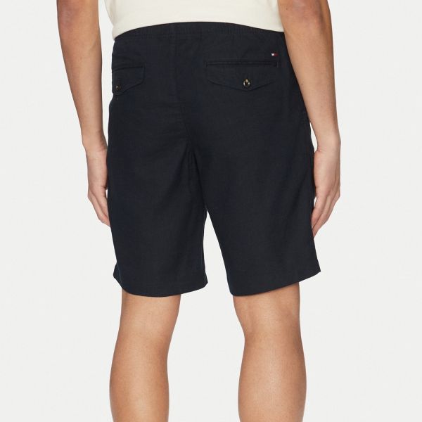 Tommy Hilfiger Harlem Linen Korte Broek Navy