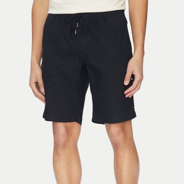 Tommy Hilfiger Harlem Linen Korte Broek Navy