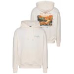 Tommy Jeans Beach Club Graphic Hoodie Off White