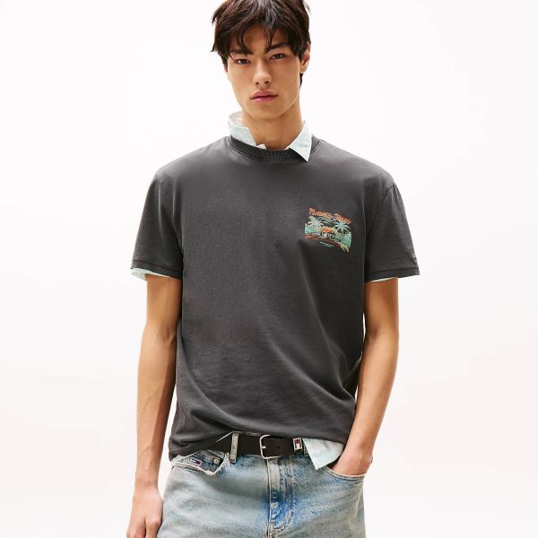 Tommy Jeans Cabana T-shirt Zwart