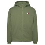 Tommy Jeans Super Lightweight Poly Jack Groen