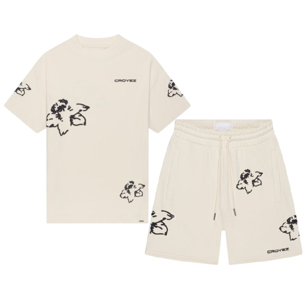 Croyez Initial Flower Zomerset Off White