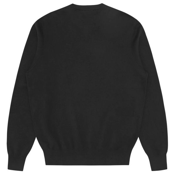 Billionaire Boys Club Woven Patch Arch Logo Knit Sweater Zwart