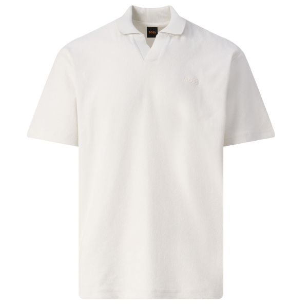Boss Doubletowel Polo Off White