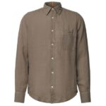 Boss Relegant Overhemd Bruin