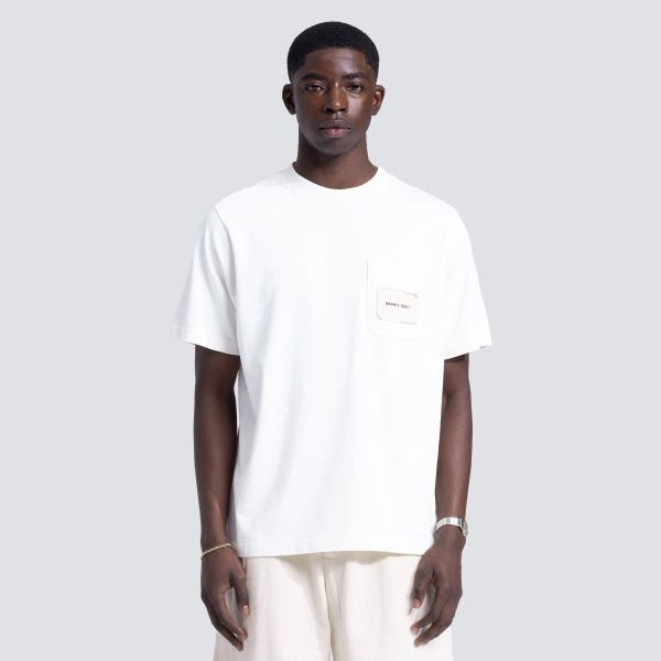 Bram's Fruit Chest Pocket T-shirt Wit