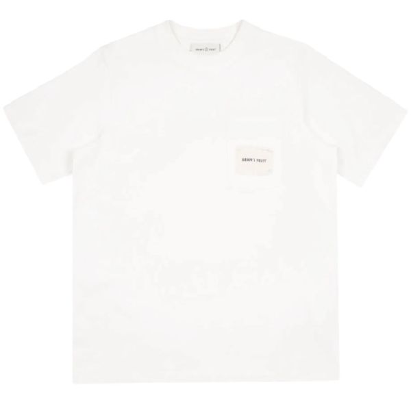 Bram's Fruit Chest Pocket T-shirt Wit