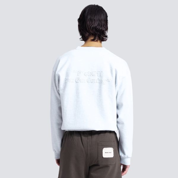 Bram's Fruit Cut & Sew Gardening Sweater Grijs