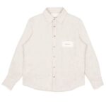 Bram's Fruit Distressed Linen Overhemd Beige