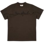 Bram's Fruit Garden Hose Chain Stitch T-shirt Antraciet