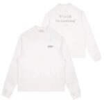 Bram's Fruit Gardening Distressed Longsleeve T-shirt Wit