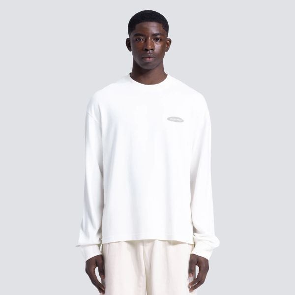 Bram's Fruit Gardening Distressed Longsleeve T-shirt Wit