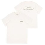 Bram's Fruit Gardening Distressed T-shirt Wit