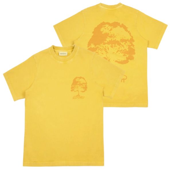 Bram's Fruit Roots T-shirt Geel