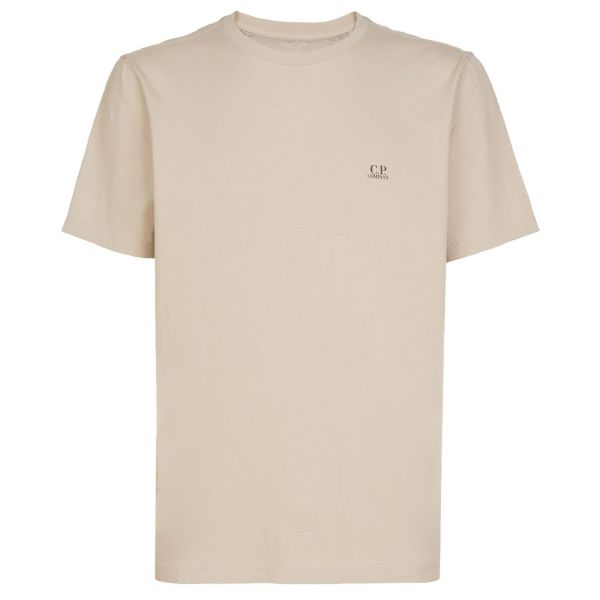 CP Company Goggle Print Back T-shirt Beige
