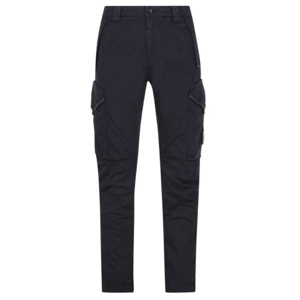 CP Company Stretch Sateen Utility Lens Cargo Broek Navy