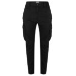CP Company Stretch Sateen Utility Lens Cargo Broek Zwart