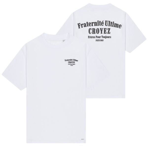 Croyez Fraternité T-shirt Wit