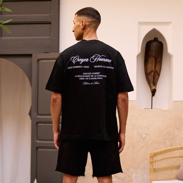 Croyez Showroom T-shirt Zwart