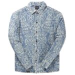 Daily Paper Macrame Rahul Overshirt Blauw
