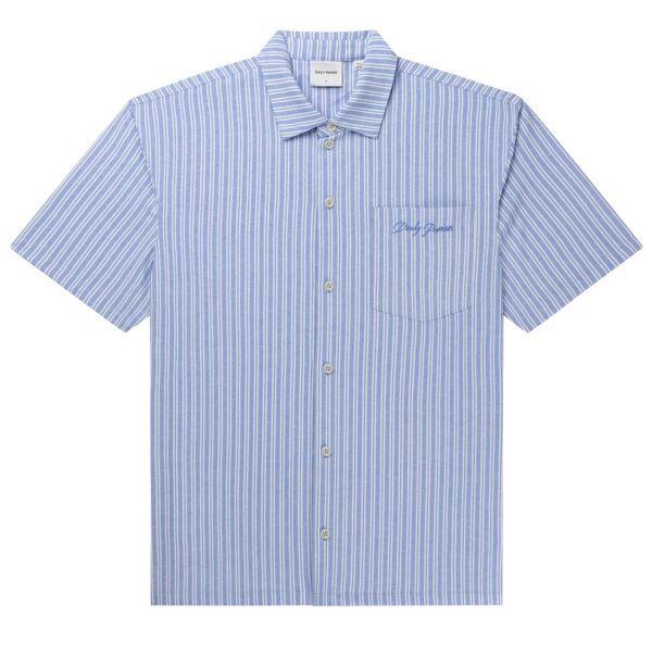 Daily Paper Stripe Overhemd Blauw