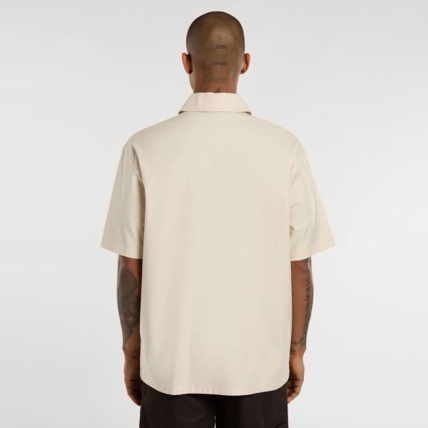 Dickies Ranch Quarter Zip Overhemd Beige