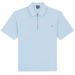 Dickies Ranch Quarter Zip Overhemd Licht Blauw