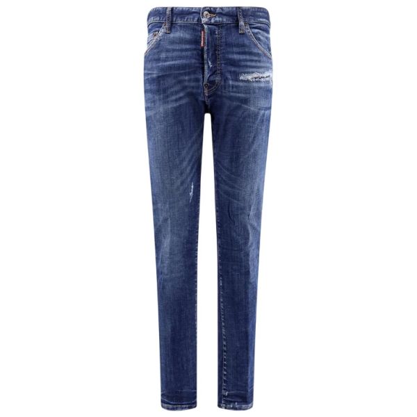 Dsquared2 Distressed Jeans Donker Blauw
