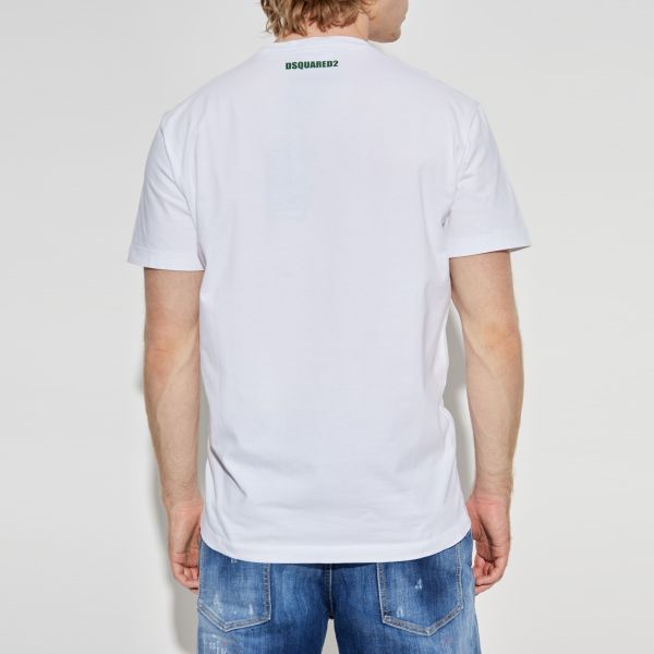 Dsquared2 Freezing T-shirt Wit
