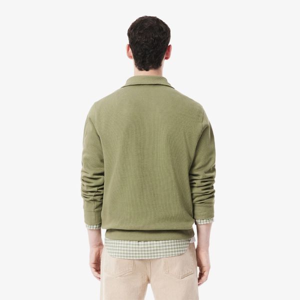 Lacoste Half Zip Sweater Donker Groen