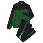 Lacoste Sportprint Trainingspak Groen/Zwart