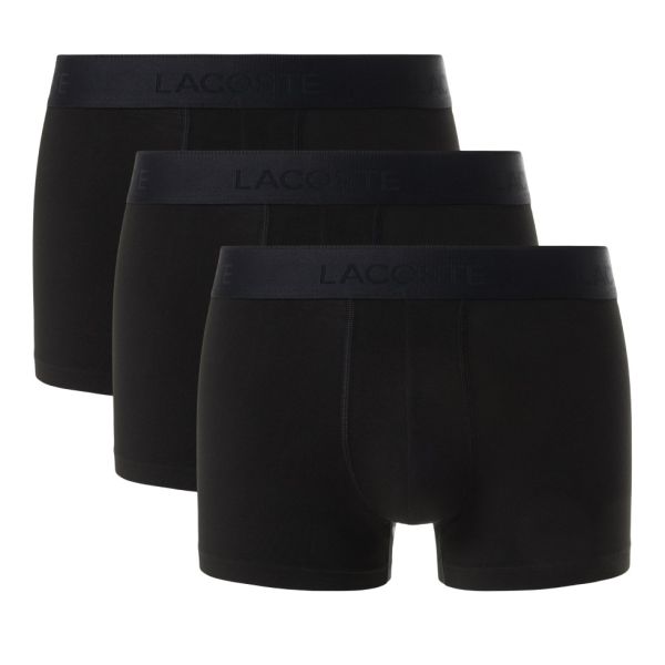 Lacoste Stretch 3-Pack Boxer Zwart