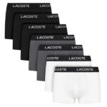 Lacoste Stretch 7-Pack Boxer Wit/Grijs/Zwart