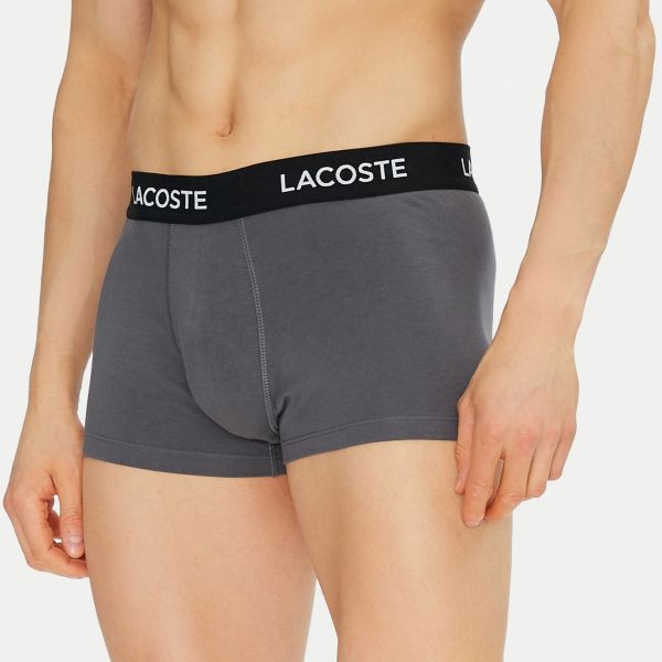 Lacoste Stretch 7-Pack Boxer Wit/Grijs/Zwart