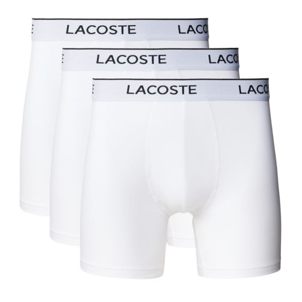 Lacoste Stretch Boxer Brief 3-Pack Wit