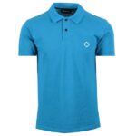 Ma.strum Pique Polo Blauw