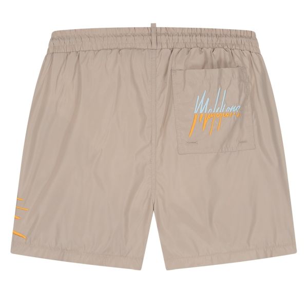 Malelions Split Zwembroek Beige